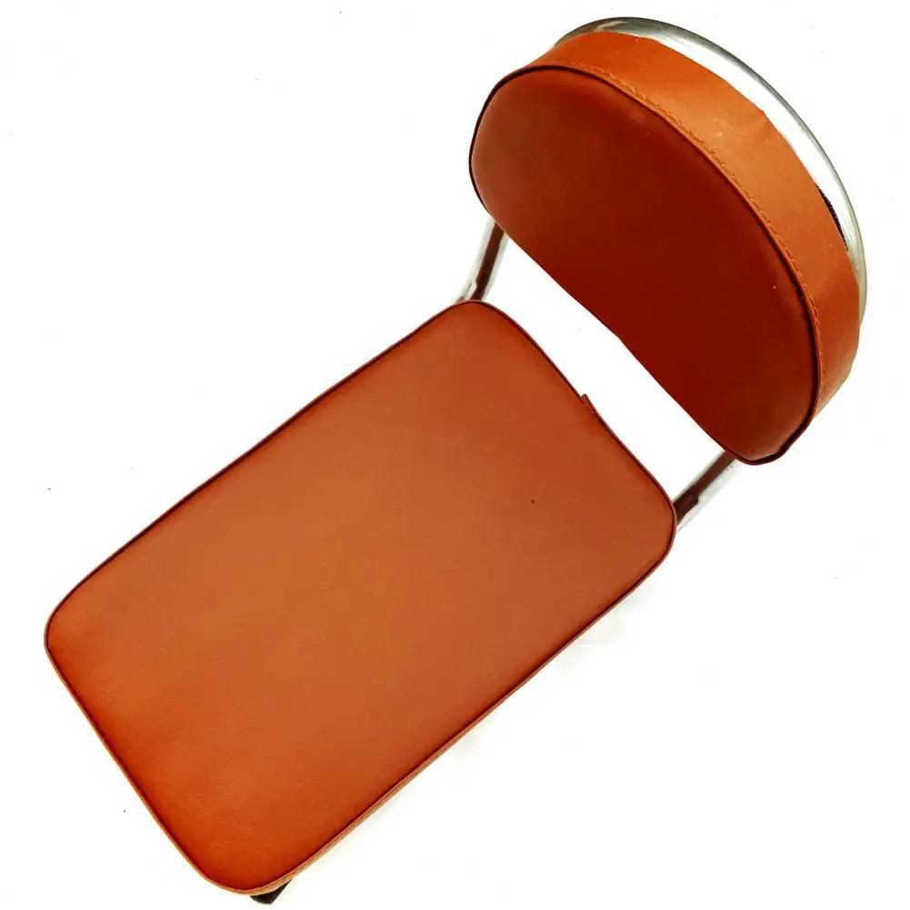 Almofada do assento traseiro de bicicleta com encosto, sela impermeável, esponja grossa macia universal, acessórios de bicicleta - Image 1