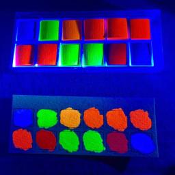Tintas Aquarela Fluorescentes para Tecido DIY, Conjunto De Pintura De Artista Portátil, Papel De Madeira De Pedra, Nail Art, 12 Cores - Image 4