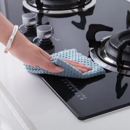 Cozinha Anti-graxa Wiping Rags, Eficiente Super Absorvente Pano De Limpeza De Microfibra, Toalha De Prato De Lavagem Em Casa - Image 5