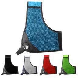 Bicaster tiro com arco peito guarda proteção ajustável 3 camadas de couro + tecido durável para arcos recurvos tradicionais - Image 1