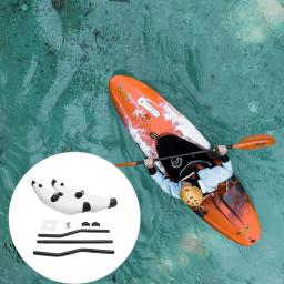 Liga de alumínio caiaque canoa, pesca inflável, flutuante, esportes aquáticos, engrenagem estabilizador definido, remo acessório - Image 3