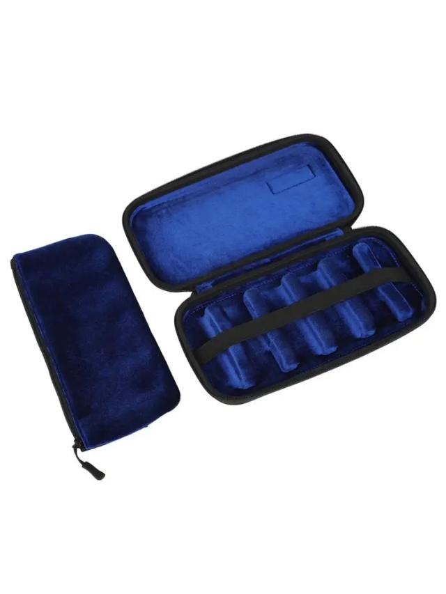 Tecido Oxford Portátil para Boquilha de Saxofone: Estojo de Armazenamento com Acessórios para Clarinete e Saco de Flanela Interior