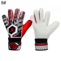 Luvas de goleiro para adultos e crianças, futebol, futebol, goleiro, dedo cheio, proteção das mãos, anticolisão, antiderrapante, respirável, confortável - Image 5