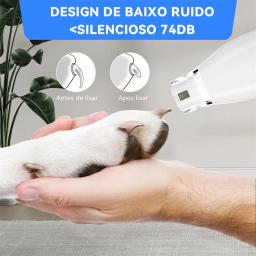Aspirador de pó para pêlos de animais de estimação e kit para pêlos de cães com capacidade de 2,5 L, copo de pó maior para pêlos de animais de estimação e escova para cães para aspirador de pó para pêlos de animais - Image 5