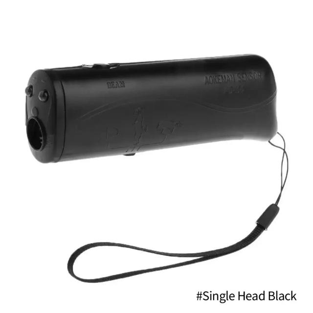 Repelente Ultra-sônico para Cães com Lanterna LED - Equipamento de Treinamento Duplo para Evitar Latidos e Proteger seu Pastor Alemão