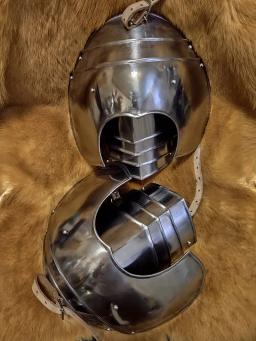 Medieval grande ombro armadura de aço carbono idade média europeia pesado armadura wearable adulto estilo renascentista ombros - Image 4