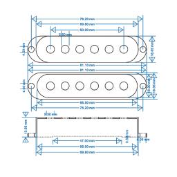 Single Coil ST Guitarra Elétrica Pickup Cover, 2 Tone, 1 Volume Botões, Switch Tip Parts, Multicolor Set para Guitarra - Image 6
