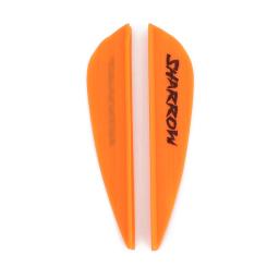 Air Groove Rubber Arrow Vanes para arco e flecha, caça com arco, acessórios de tiro, 2.5 Polegada, 50pcs por caixa - Image 6