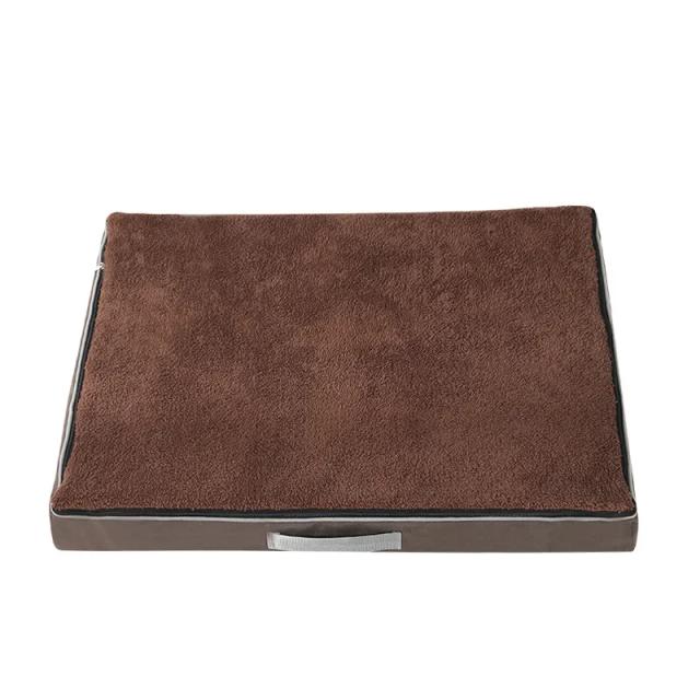Tapete Lavável para Cães e Gatos, Cama Reversível com Espuma de Memória para Animais Grandes, Ideal para Verão e Inverno