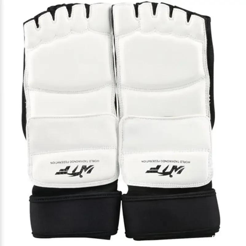 Luvas de couro para crianças, Meias de artes marciais, equipamento de artes marciais, boxe karatê, moda infantil, 1 conjunto - Image 1