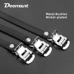 20 pçs cintos de arnês para bicicleta giratória ciclismo pedal sapatos gaiola ginásio estrada dobrável treino demonstração footboard ponta corda fivela cintas - Image 2