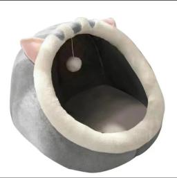 Casa para gatos para todas as estações, canil gatinho, suprimentos quentes para inverno, verão - Image 6