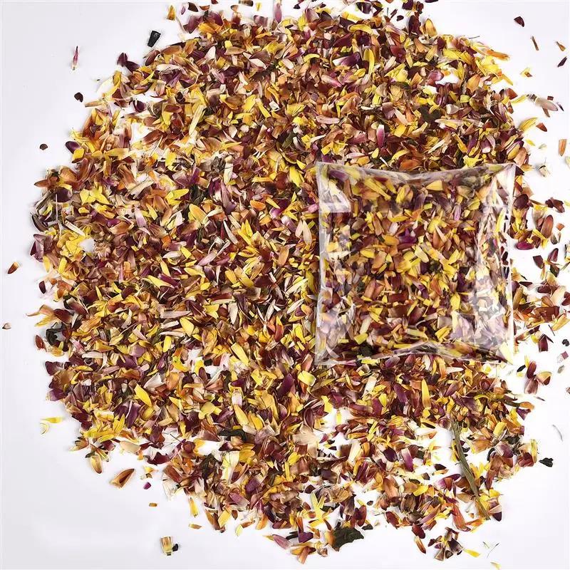 Flor Seca Confete De Casamento, Pétala 100% Natural, Pop Biodegradável, Chuveiro De Noiva, Festa De Férias, Cone De Papel DIY Deco Rose, 10g - Image 1