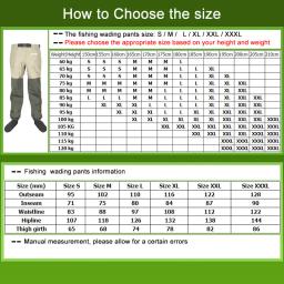 Calças impermeáveis para Reef Rock Fishing, Fly Fishing Waders, Cintura Wading Roupas, Neoprene Socks Macacão, Homens e Mulheres - Image 2