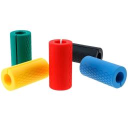 Anti-Slip Silicone Dumbbell Grips, Alças Anti-Slip, Proteger Pad, Puxe para cima, Suporte de halterofilismo, Ginásio Musculação, Treino, Gel De Sílica - Image 4