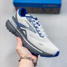 Sapatilhas elásticas suaves ultra leves para homens, tênis de corrida para maratona, tênis de corrida, estrada fitness, GTS 23 BROOKS - Image 1