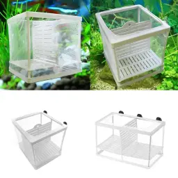 Aquário Isolamento Box, Fish Incubatório Net, Fish Breeding, Isolamento Ventosa, Acessório Caixa Fixa, Peixe Cuidados Suprimentos - Image 6