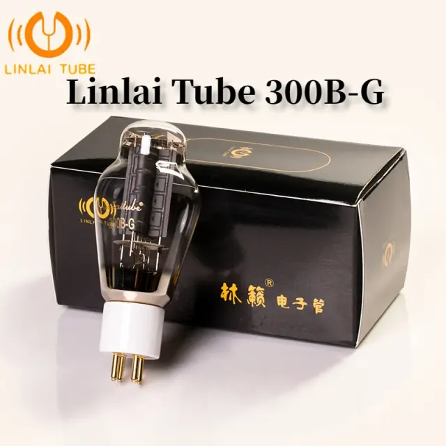 Amplificador de Tubo de Vácuo Linlai HiFi 300B-N e 300B-G - Acessórios DIY para Áudio de Alta Qualidade