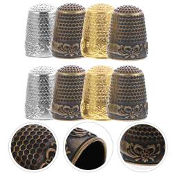 Portátil Dedal De Costura Acessório, Protetor De Moedas, DIY Dedais Quilting Acessórios, Finger Supply, 8 Pcs - Image 3