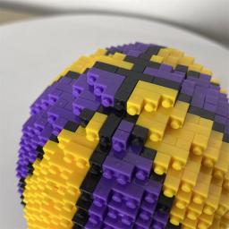 Mini Conjunto de Blocos de Construção de Futebol e Basquete, Brinquedos Criativos Montados, Presente Ideal para Fãs de Esportes - Image 4