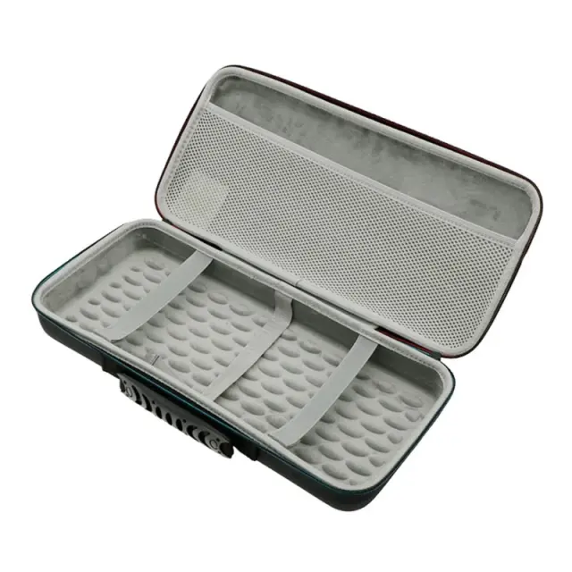 Bolsa Rígida EVA para Teclado KZZI K75 PRO RGB 75% com Conchas Duras e Alça Resistente para Transporte Seguro