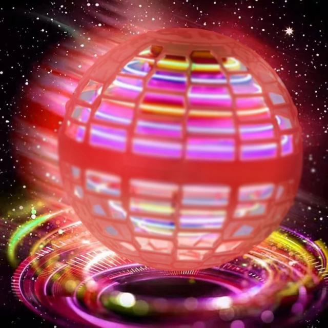 Bola Voadora LED Globo Cósmico 360° Rotativa Manual