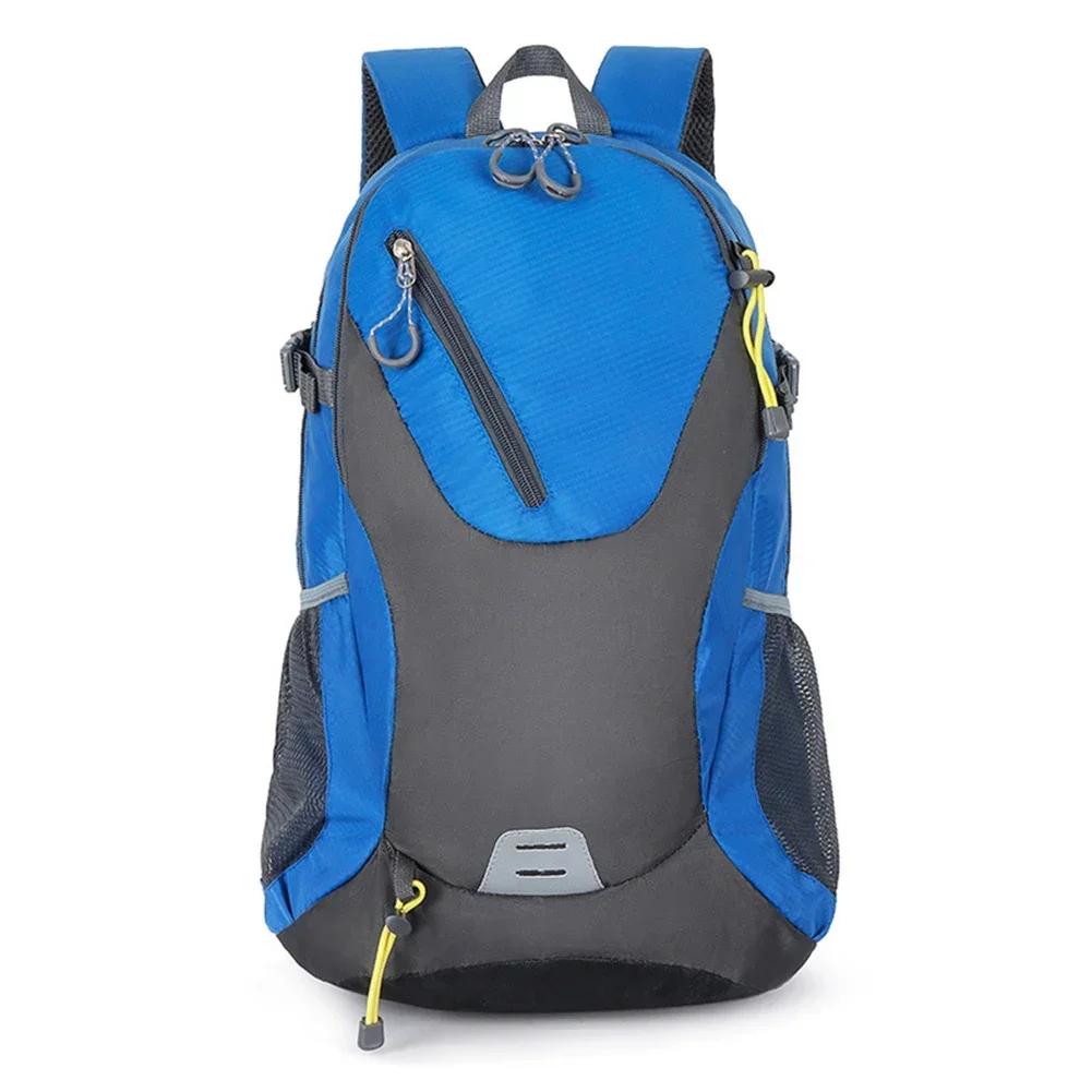 Sacos de montanhismo com fita reflexiva para homens e mulheres, mochila esportiva de poliéster de grande capacidade, conveniente para escalada, armazenamento, 40l - Image 1