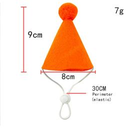 Conjunto de artigos para festas, cachecol para cães e gatos, chapéu de aniversário fofo para cachorrinhos, decoração para pequenos e médios animais, 2024 - Image 6