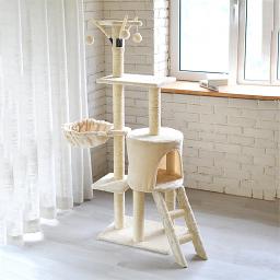 Wood Climbing Tree Houses para gatos, Pet Furniture - Image 6