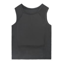 Ultra-confortável colete à prova de balas, roupas leves, Oculto dentro desgaste, Soft Anti-bala camiseta, Roupa escondida, Nível IIIA - Image 4