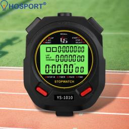 Cronômetro digital luminoso com tela grande para esportes, treinamento multifuncional, resistente à água, cronômetro eletrônico para fitness - Image 1