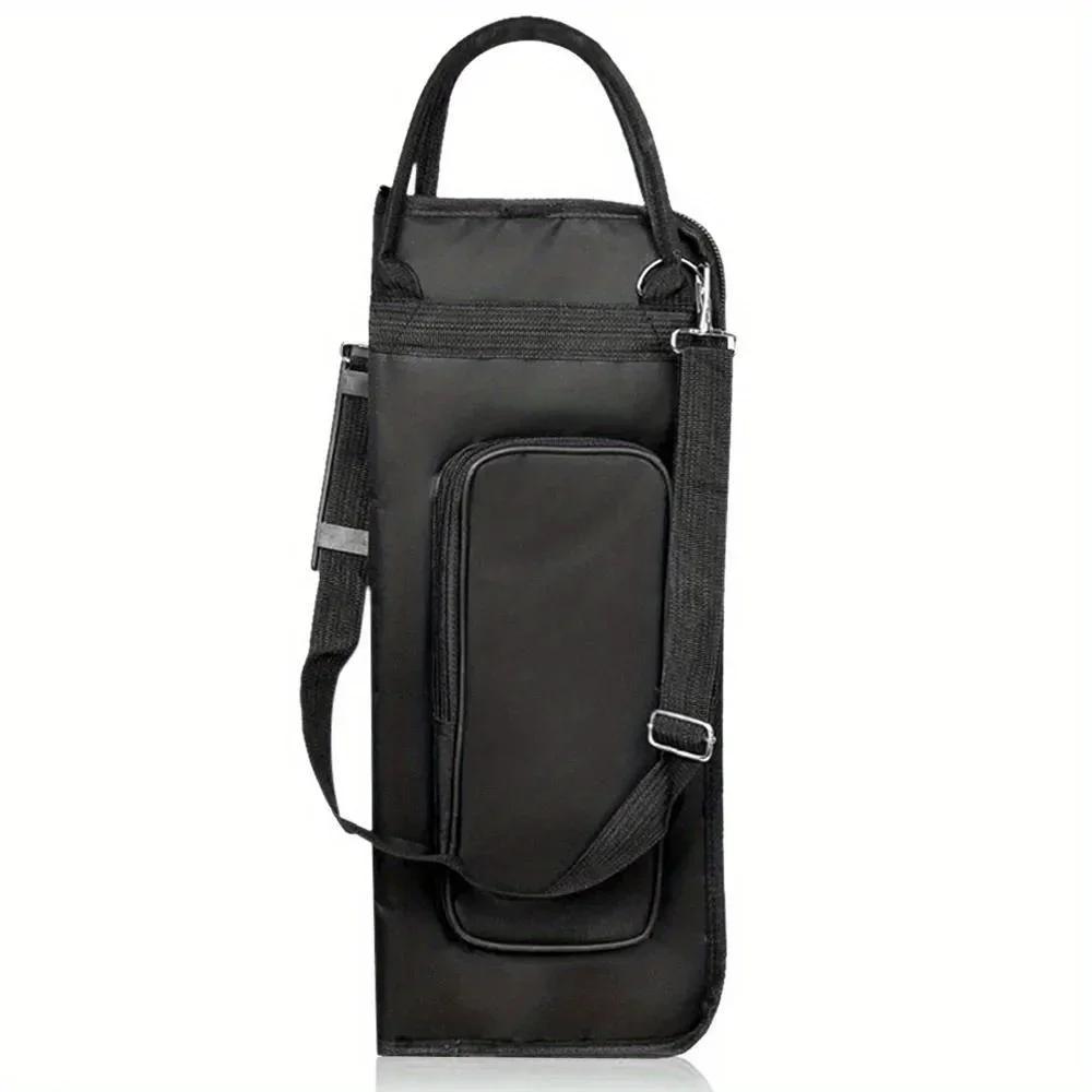 Oxford Cloth Drum Sticks Gig Bag, Handy Strap, Gripped Handle Pocket, algodão acolchoado, resistente à água, 600D, 5mm - Image 1