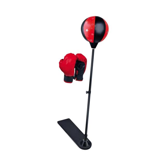 Saco de Perfuração com Suporte e Luvas Ajustáveis para Fitness - Presente Perfeito para Adultos e Meninos