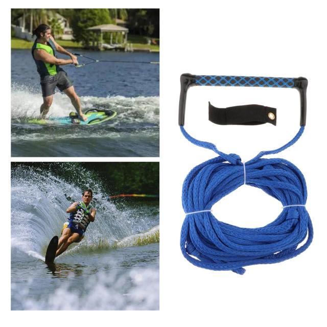 Corda de Esqui para Watersports com Alça - Ideal para Wakeboard e Wakesurf, 23m de Distância e Segurança Garantida
