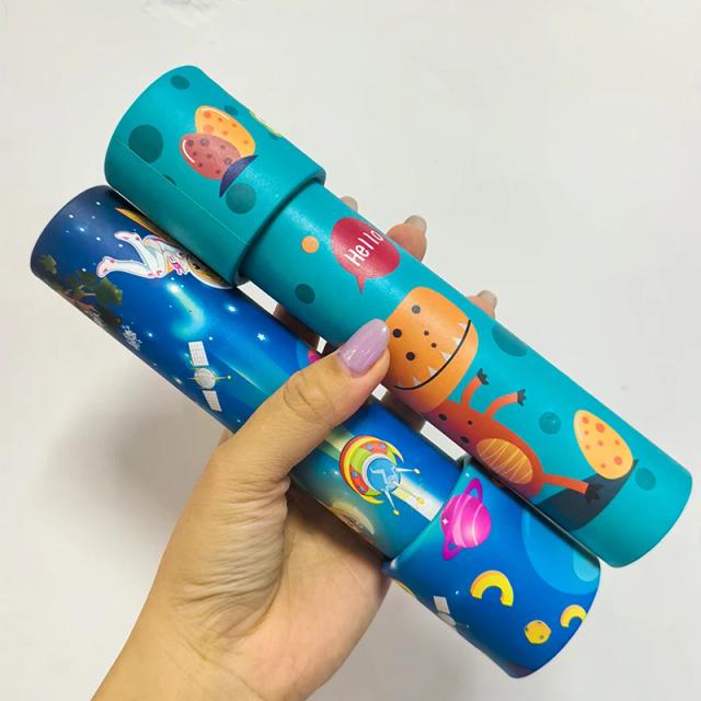 Caleidoscópio Mágico Clássico Educacional Brinquedo Infantil Nostálgico 1-3 Peças