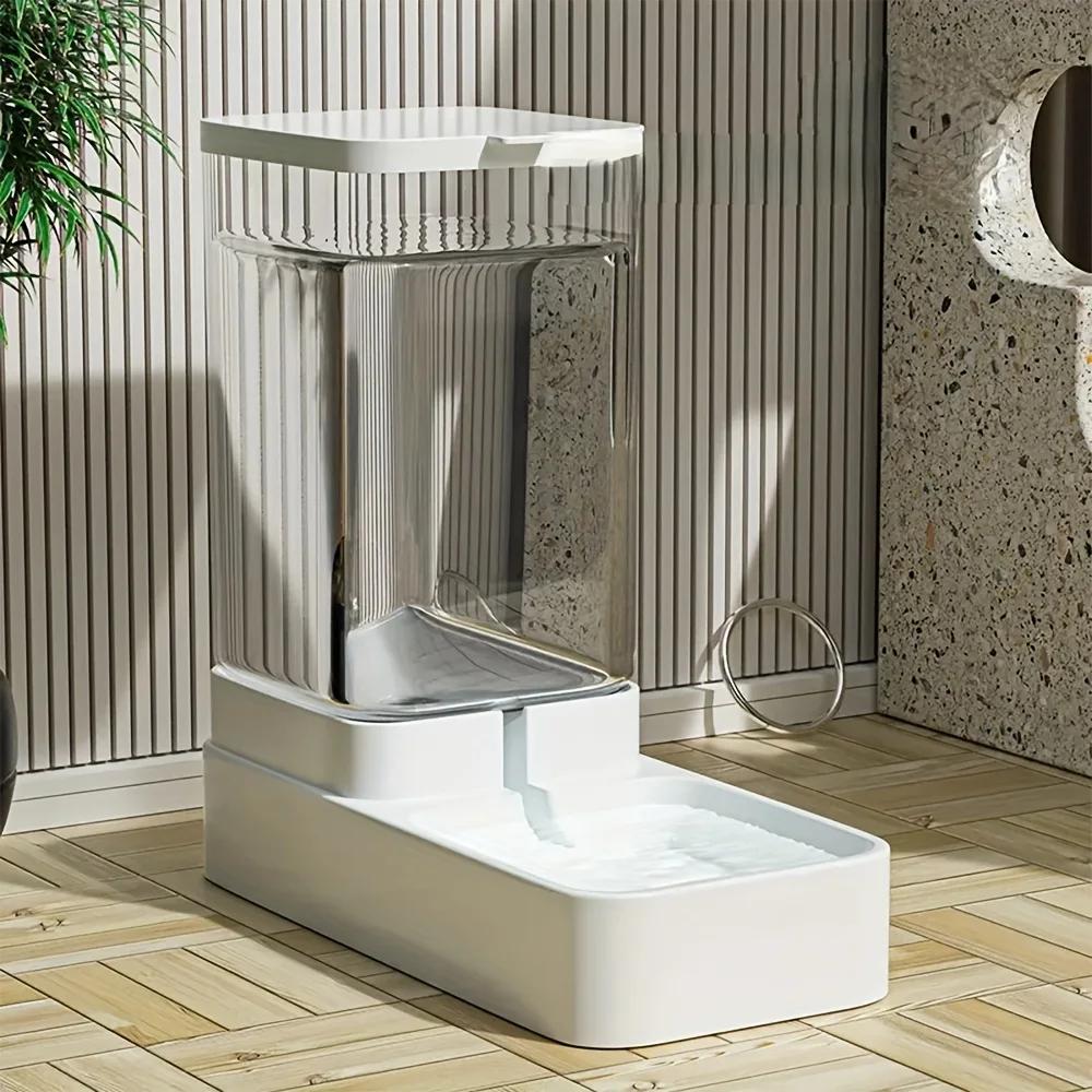 Alimentador automático do cão e água Dispenser Set, plástico, gravidade, Dog Food, dispensador de água, portátil para beber e comer, 1/2 - Image 1