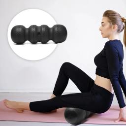 Rolo de espuma EPP para massagem nas costas e pescoço, bolas de amendoim, alta densidade, recuperação muscular, tecido profundo, fitness, aliviar a dor, ioga, 45cm - Image 4
