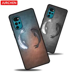 Capa de Silicone fina para Motorola Moto G22, Moda personalizada, gato, cães, Padrão dos desenhos animados, Moto G 22, XT2231-2, Novo Estilo - Image 2