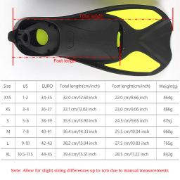 Pato Web Mergulho Flippers, Acessórios De Natação Profissional, Snorkel Fins, Fivelas Ajustáveis, Drop Ship - Image 5