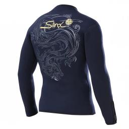 Terno de mergulho em neoprene para homens, jaquetas e calças, kitesurf, roupas subaquáticas, zíper frontal, 5mm - Image 5