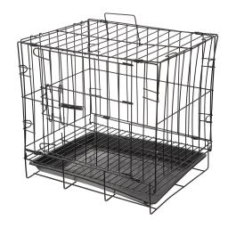 Canil de ferro dobrável para animais de estimação, Gaiola dobrável, Cat Training Kennel, Caixa de animais - Image 3