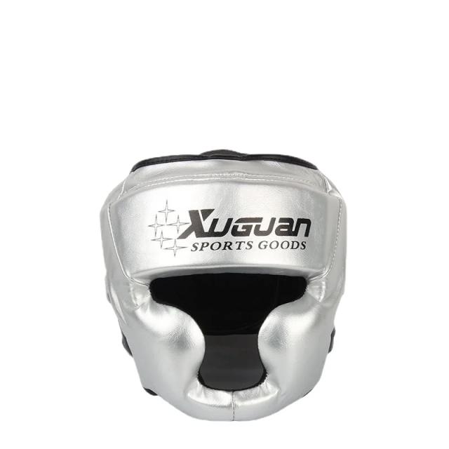 Capacete Protetor Facial Espessado para Boxe Sanda Adultos - Equipamento Essencial de Luta e Fitness