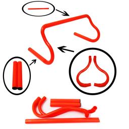 Barras Dobráveis, Equipamento De Treino De Futebol, Velocidade Do Futebol, Treinamento De Agilidade, Barras De Salto Barras, Acessórios Esportivos Ao Ar Livre, 23cm - Image 5