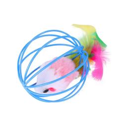 Packs de brinquedos para gatos interiores, Variety Cat Toys Set, incluindo túnel dobrável do arco-íris, Crinkle Balls, Bell Play, jogo criativo, primavera - Image 4
