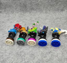 Pokemon Chess Scene Ornament for Kids, Pingente Mágico, Trendy Play, Presente, Banette, Mew, Cinza, Ketchum, Kyogre, Quaxly, Torkoal, 10Pcs Set - Image 5