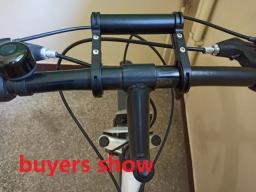Bicicleta guiador extensor braçadeira, tubo de carbono, alumínio Alloy Mount, MTB bicicleta ciclismo farol suporte, rack acessórios - Image 4