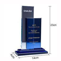 Troféu de cristal personalizado para evento, troféu personalizado, filme e música, logotipo e texto, empresa e reunião anual, vendas e lembrança do evento - Image 6
