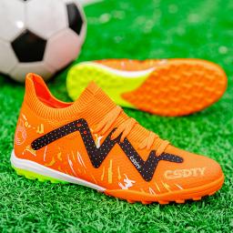 Calçados Esportivos Resistentes ao Desgaste para Adultos, TF Broken Nail Football Shoes, Treinamento ao ar livre, Esportes para adultos, Adolescentes - Image 1