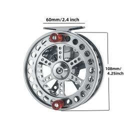 Centerpin carretel de pesca centro pino flutuador carretel 108mm 4.25 polegadas steelhead salmão grosso barbel truta pesca - Image 2