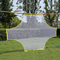 Rede do objetivo do tiro da prática do futebol, porta exterior portátil do objetivo, 5 pessoas, 7 pessoas, 11 pessoas, 1PC - Image 1